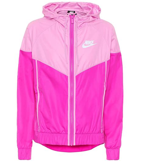 pink nike windbreaker jacket